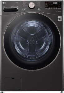 Black LG Front Load Washer