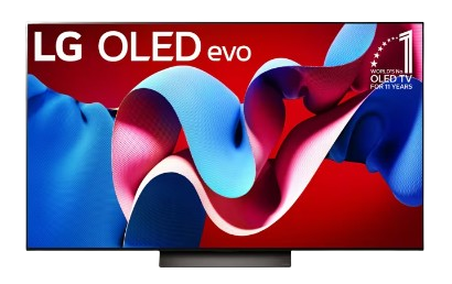 LG TV 77-Inch Class OLED evo C4 Series TV with webOS 24