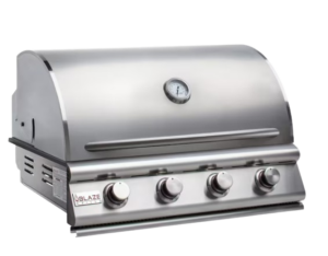 Stainless Steel Blaze Built In Natural Gas Grill