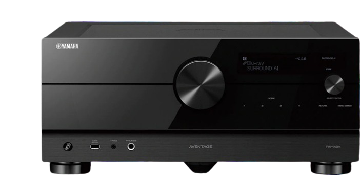 Yamaha AV Receiver RX-A8A AVENTAGE 11.2-Channel AV Receiver with 8K HDMI and MusicCast